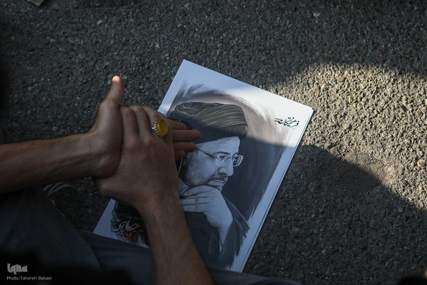 مراسم تشییع پیکرهای شهدای خدمت