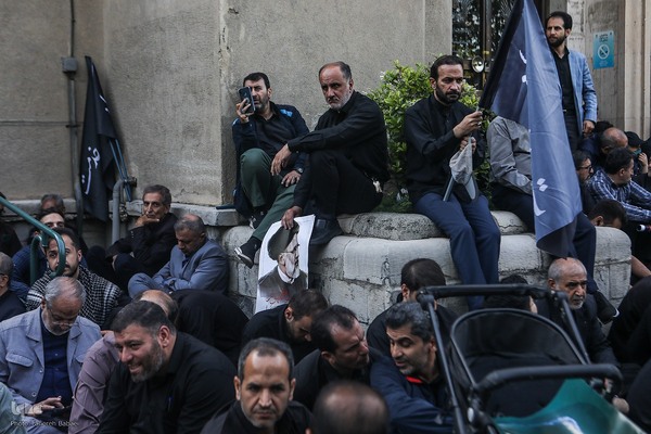 مراسم تشییع پیکرهای شهدای خدمت