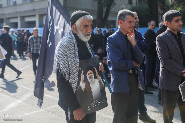 مراسم تشییع پیکرهای شهدای خدمت