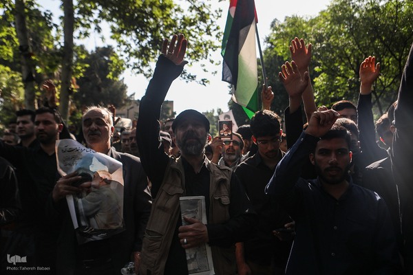 مراسم تشییع پیکرهای شهدای خدمت