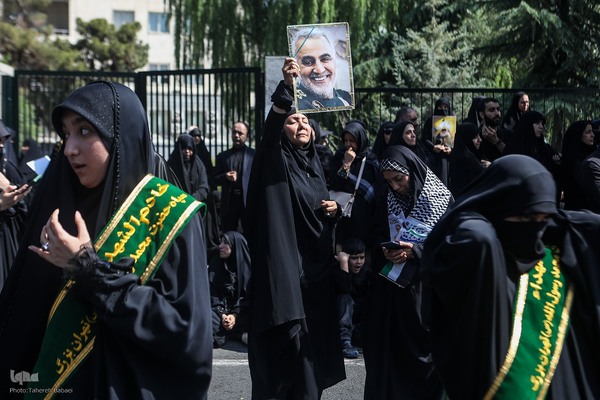 مراسم تشییع پیکرهای شهدای خدمت