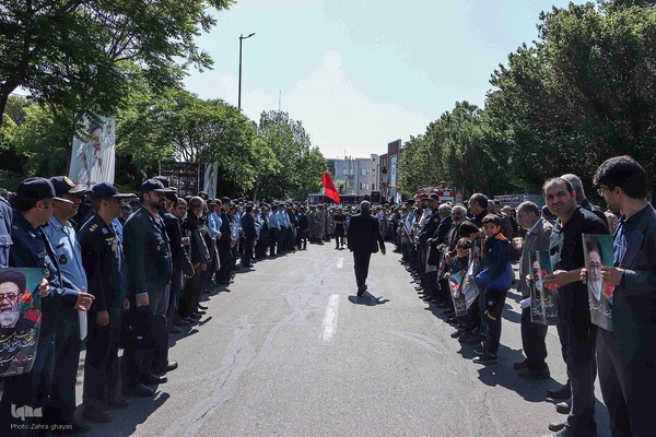 بدرقه تاریخی شهید آیت الله آل هاشم در تبریز‎