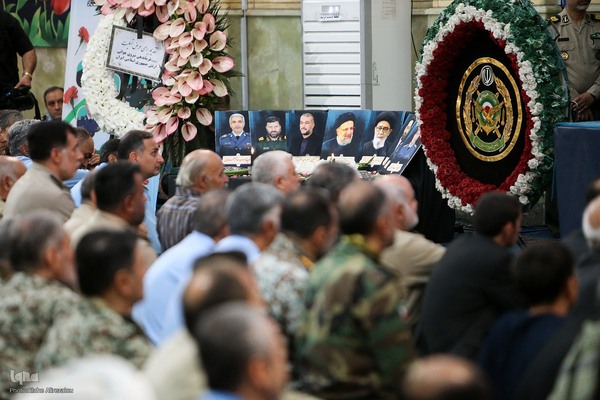بزرگداشت مقام شامخ شهیدان عرصه خدمت در ستاد ارتش