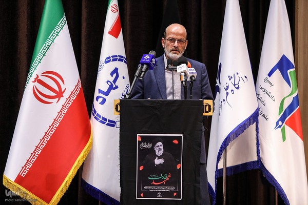 مراسم هفتمین روز شهادت شهیدان راه خدمت