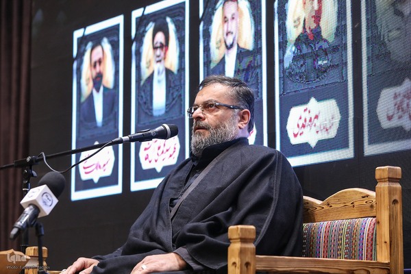 مراسم هفتمین روز شهادت شهیدان راه خدمت