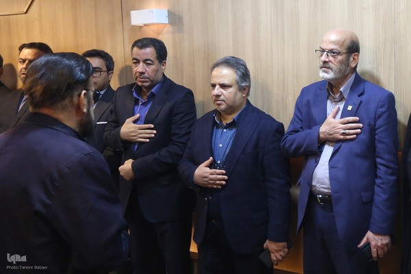 مراسم هفتمین روز شهادت شهیدان راه خدمت