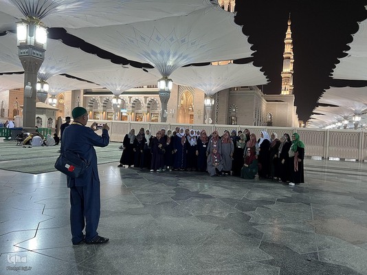 حال و هوای مسجدالنبی در ایام حج