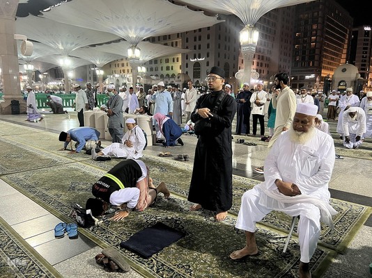 حال و هوای مسجدالنبی در ایام حج