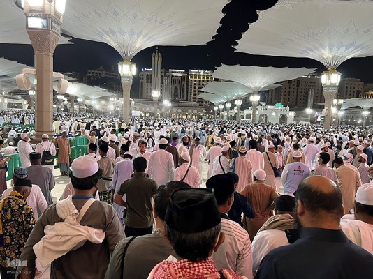 حال و هوای مسجدالنبی در ایام حج