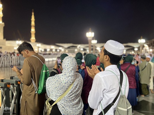 حال و هوای مسجدالنبی در ایام حج