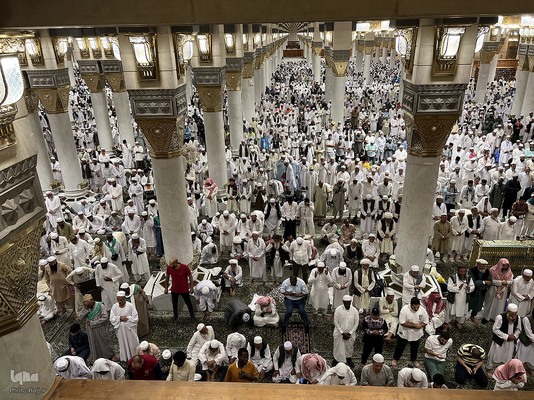 حال و هوای مسجدالنبی در ایام حج