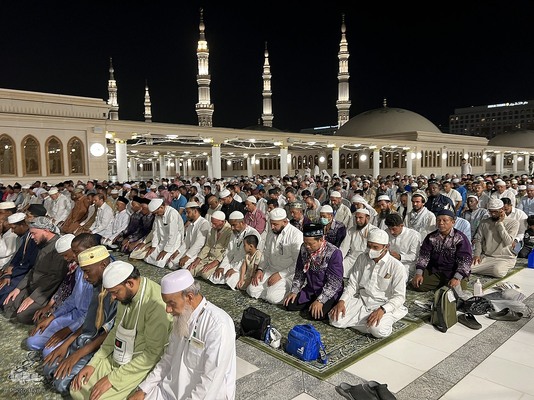 حال و هوای مسجدالنبی در ایام حج