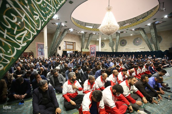 آیین بزرگداشت شهدای خدمت