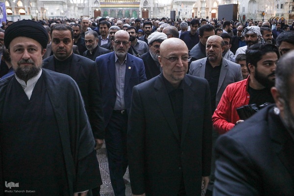 مراسم تجدیدمیثاق دانشگاهیان با امام راحل