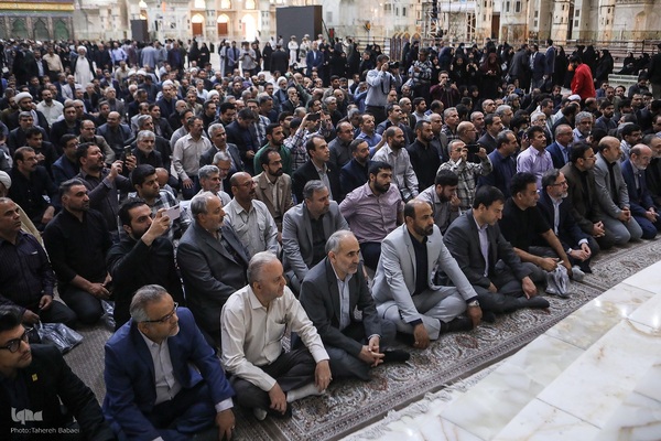 مراسم تجدیدمیثاق دانشگاهیان با امام راحل