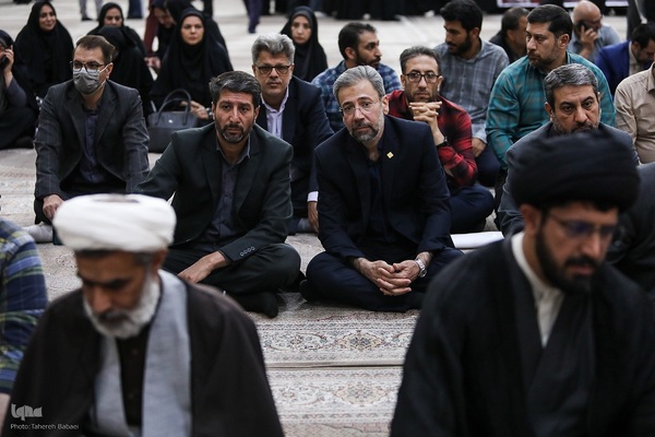 مراسم تجدیدمیثاق دانشگاهیان با امام راحل