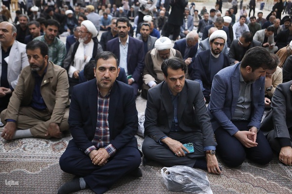 مراسم تجدیدمیثاق دانشگاهیان با امام راحل