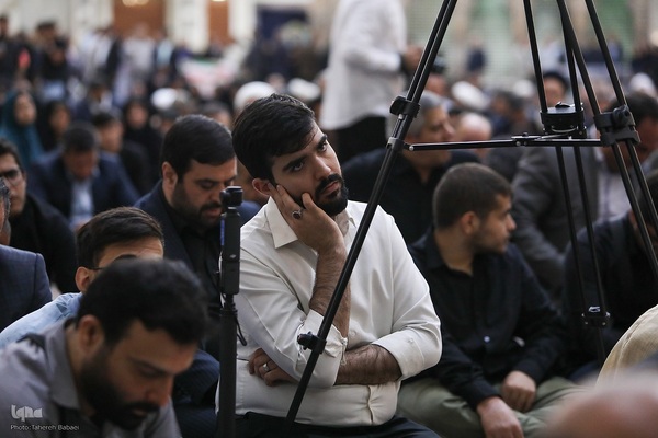 مراسم تجدیدمیثاق دانشگاهیان با امام راحل