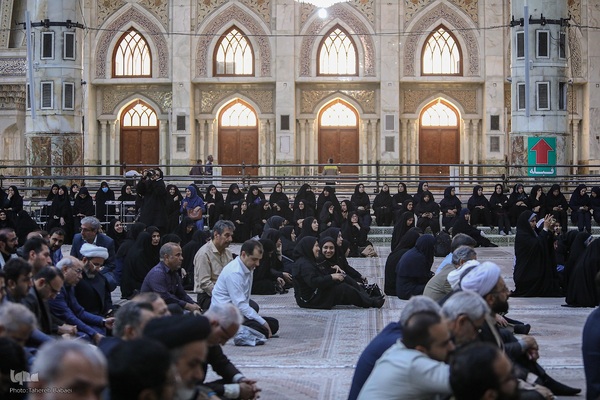 مراسم تجدیدمیثاق دانشگاهیان با امام راحل