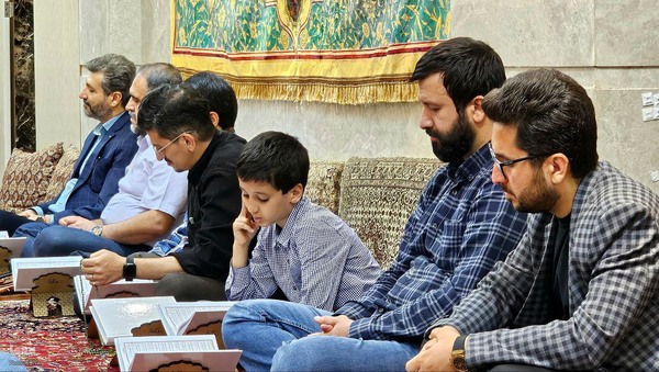 جلسه آموزش قرآن «هادی صلح‌جو» در غرب تهران