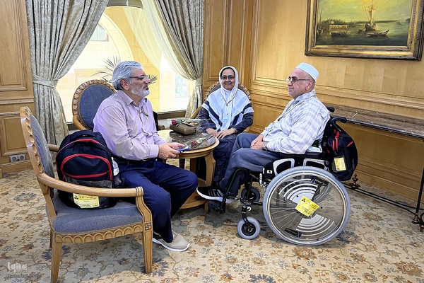 ورود کاروان جانبازان به مدینه النبی