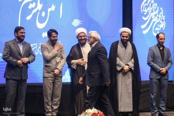 آئین تکریم و معارفه دبیر کل اتحادیه انجمن‌های اسلامی