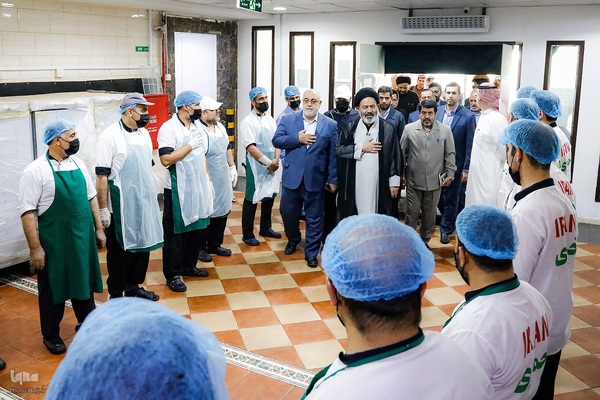 بازدید از آشپزخانه دخیل و زین مدینه