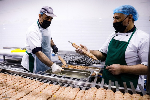 بازدید از آشپزخانه دخیل و زین مدینه