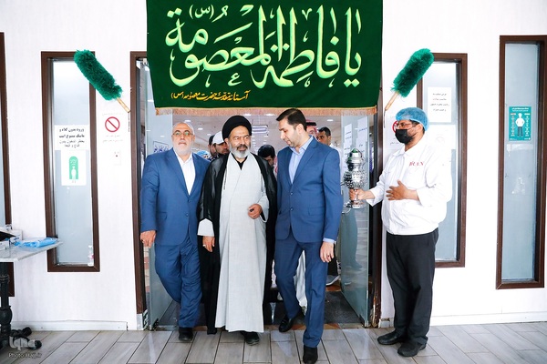 بازدید از آشپزخانه دخیل و زین مدینه