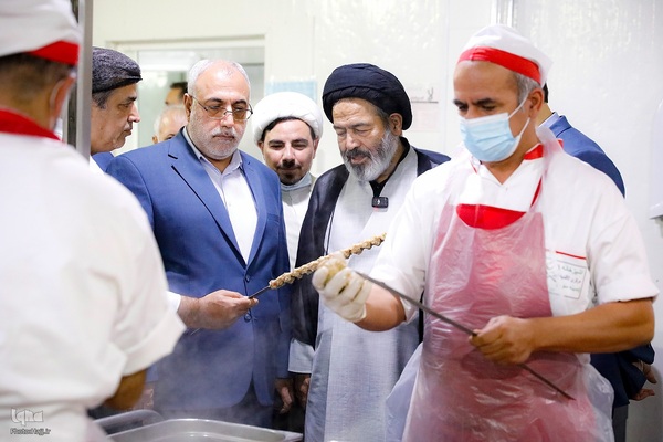 بازدید از آشپزخانه دخیل و زین مدینه