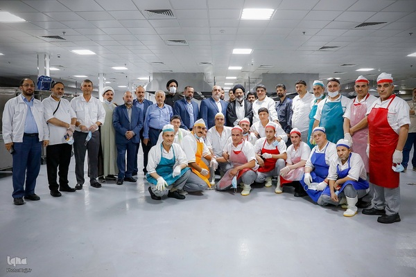 بازدید از آشپزخانه دخیل و زین مدینه