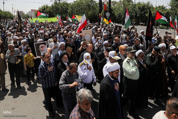 راهپیمایی یوم الله قیام ۱۵ خرداد در قم