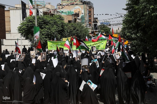 راهپیمایی یوم الله قیام ۱۵ خرداد در قم