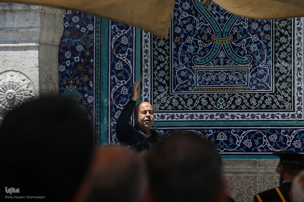 دسته عزا خادمان حرم مطهر بانوی کرامت در رثای امام جواد(ع)//////قم///