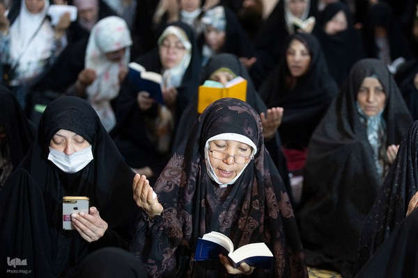 دعای ندبه زائران ایرانی در مکه مکرمه