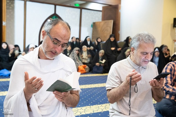 دعای ندبه زائران ایرانی در مکه مکرمه