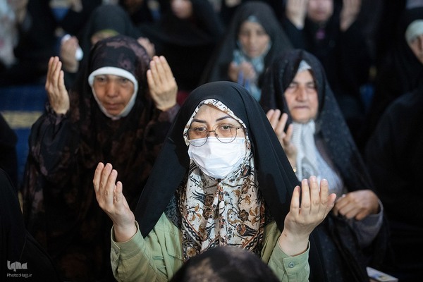 دعای ندبه زائران ایرانی در مکه مکرمه