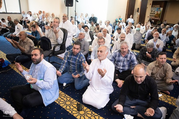 دعای ندبه زائران ایرانی در مکه مکرمه