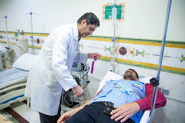 بازدید سرپرست حجاج ایرانی از بیمارستان مکه مکرمه