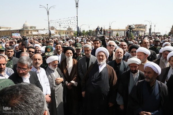 تشییع پیکر آیت‌الله غیاث‌الدین طه محمدی‎