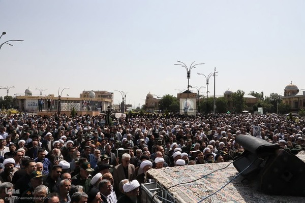 تشییع پیکر آیت‌الله غیاث‌الدین طه محمدی‎