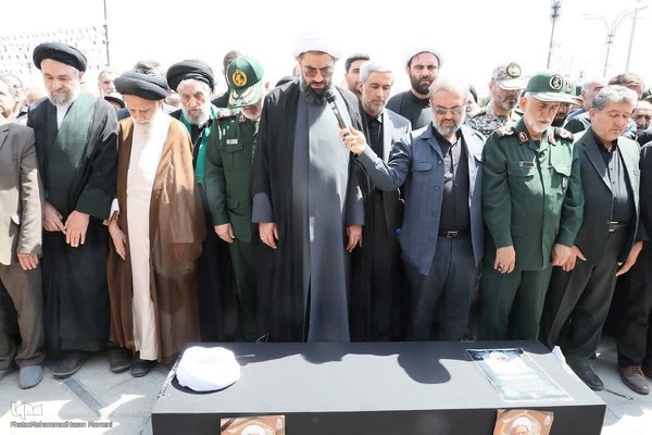 تشییع پیکر آیت‌الله غیاث‌الدین طه محمدی‎