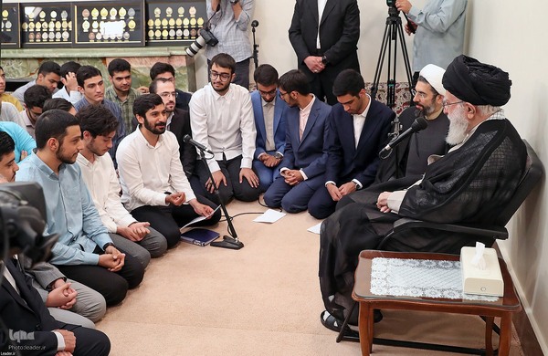 دیدار جمعی از مدال‌آوران المپیادهای علمی