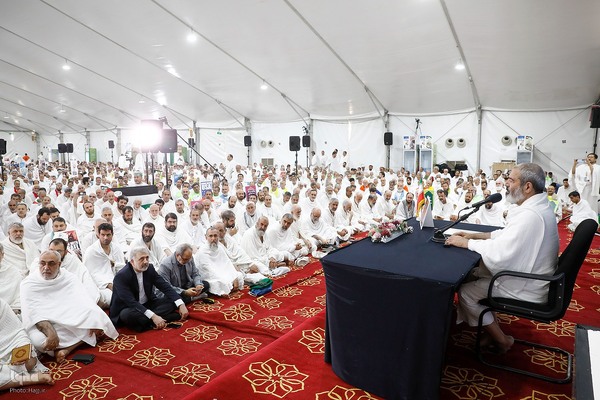 مراسم برائت از مشرکین حج تمتع ۱۴۴۵ هجری قمری