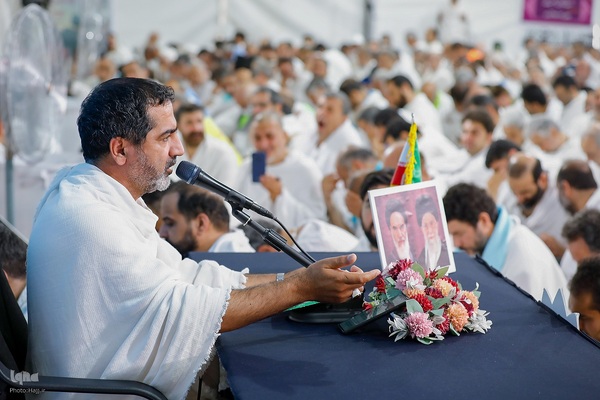 مراسم دعای عرفه حج تمتع ۱۴۴۵ هجری قمری