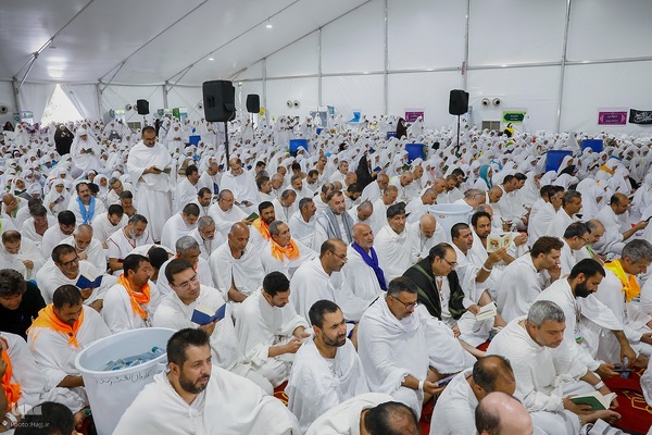 مراسم دعای عرفه حج تمتع ۱۴۴۵ هجری قمری
