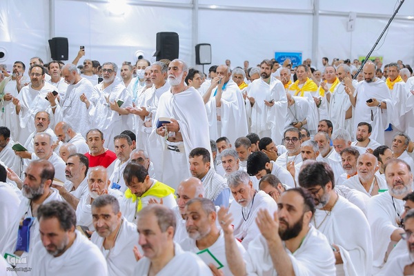 مراسم دعای عرفه حج تمتع ۱۴۴۵ هجری قمری