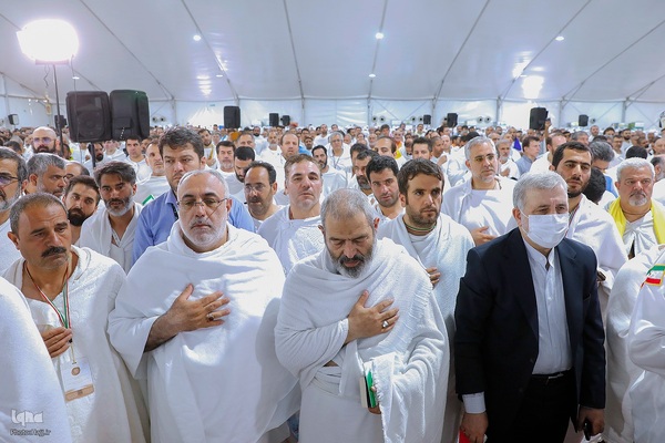 مراسم دعای عرفه حج تمتع ۱۴۴۵ هجری قمری