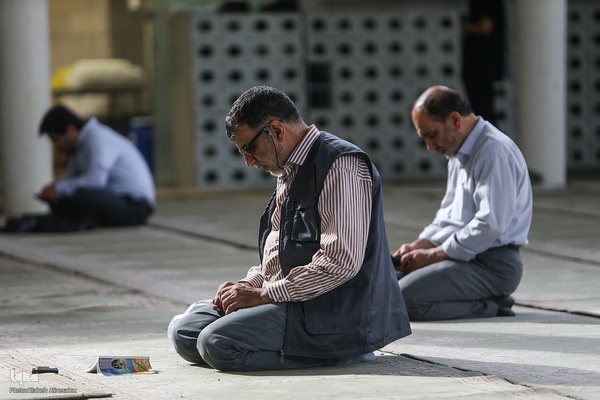 مراسم پرفیض دعای عرفه دانشگاه تهران