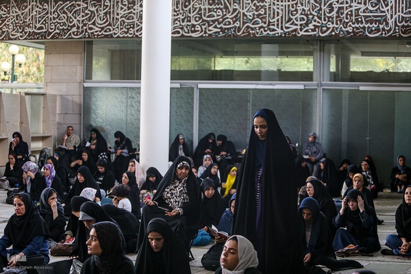 مراسم پرفیض دعای عرفه دانشگاه تهران